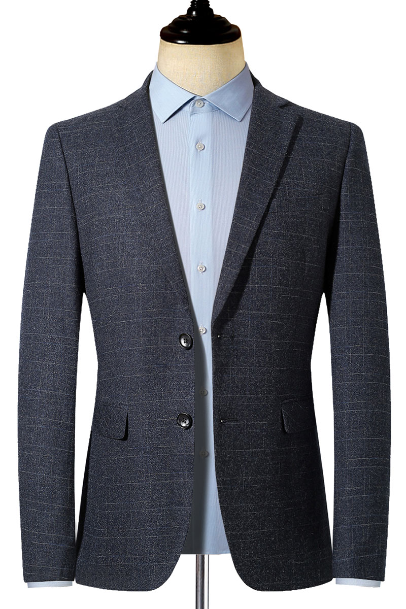 纯色新款休闲西装男韩版修身中青年西服男外套潮免烫YT9823-P170,男装西服,电商B212（原钱塘6029）