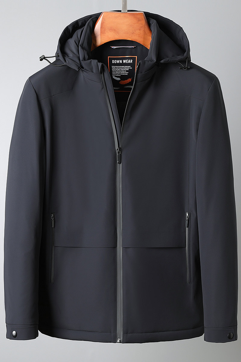 精品羽绒服男连帽冬季中年男士90白鹅绒爸爸冬装外套S2052-P380,男装羽绒服,电商B212（原钱塘6029）