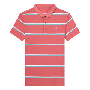 夏季短袖t恤男潮流翻领POLO衫男士刺绣休闲半袖体恤QLM88120-P75图片