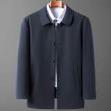 牛奶丝夹克外套男薄款春季新款中年男士休闲爸爸春装21M2112-P165，男装夹克，电商B212（原钱塘6029）