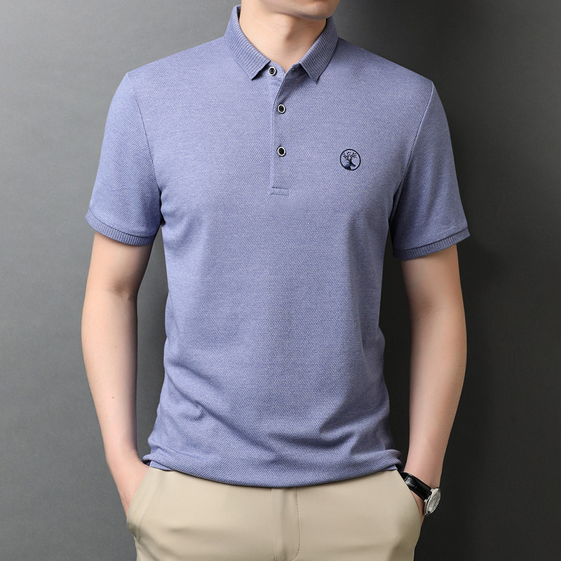 精品时尚短袖T恤男上衣夏季男士休闲免烫半袖体恤POLO衫D2207-P65,男装T恤,电商B212（原钱塘6029）