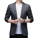 薄款春秋季西服男纯色百搭商务休闲便西西装外套KCN2276-1-P165，男装西服，电商B212（原钱塘6029）