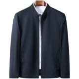 中年男士夹克外套男薄款春季新款中老年爸爸装上衣服21J8802-P135，男装夹克，电商B212（原钱塘6029）