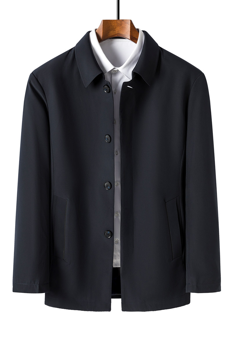 爸爸夹克男外套上衣服2021秋季新款中年男士休闲男装J9901-P135,男装夹克,电商B212（原钱塘6029）