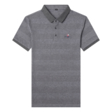 爸爸夏装短袖t恤中年人男士纯棉上衣夏季薄款polo衫QLM88172-P75，男装T恤，电商B212（原钱塘6029）