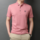 精品时尚短袖T恤男上衣夏季男士休闲免烫半袖体恤POLO衫D2207-P65，男装T恤，电商B212（原钱塘6029）