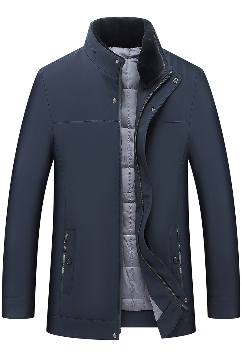 爸爸冬装外套男棉衣冬季新款中老年人男装立领保暖棉服Z2058-P160,男装棉衣,电商B212（原钱塘6029）