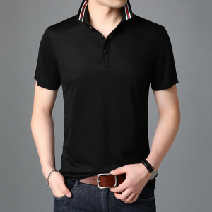 丝光棉休闲短袖T恤男上衣夏季中青年男士棉质半袖POLO衫D210-P78