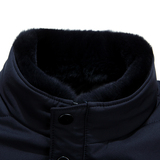 中年男士羽绒服男加厚冬季脱卸毛领中老年爸爸冬装外套L1881-P300，男装羽绒服，电商B212（原钱塘6029）