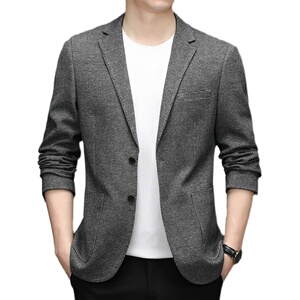 2021秋季男装商务休闲西服中年单西外套男上衣外套ZELD3303-P160图片