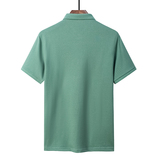 短袖T恤男纯色POLO衫夏季中年男士休闲潮流半袖体恤衫BD821-P60，男装T恤，电商B212（原钱塘6029）