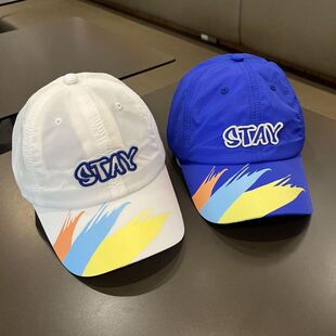 户外儿童棒球帽春季薄款速干中大童防晒帽幼儿园男女孩遮阳鸭舌帽