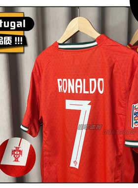 2025葡萄牙球衣C罗国家队若塔主场客场B费莱奥球员版球迷足球服