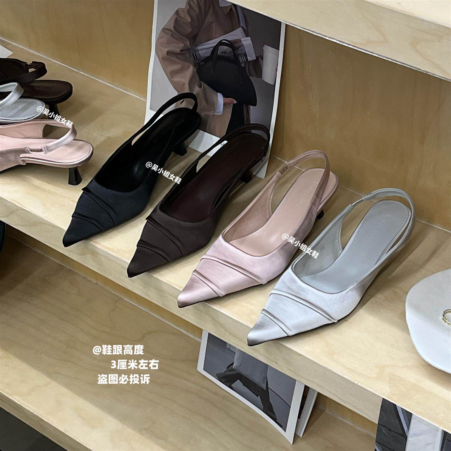 吴小姐新品！2026春夏季新款法式包头凉鞋时尚百搭配裙子高跟鞋女