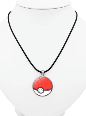 动漫宝贝项链女百搭时光宝石皮卡鼠宝可梦吊坠口袋妖怪黑绳毛衣链