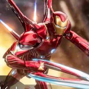 中动钢铁侠MK50豪华版 海量配件 漫威正版授权可动玩偶