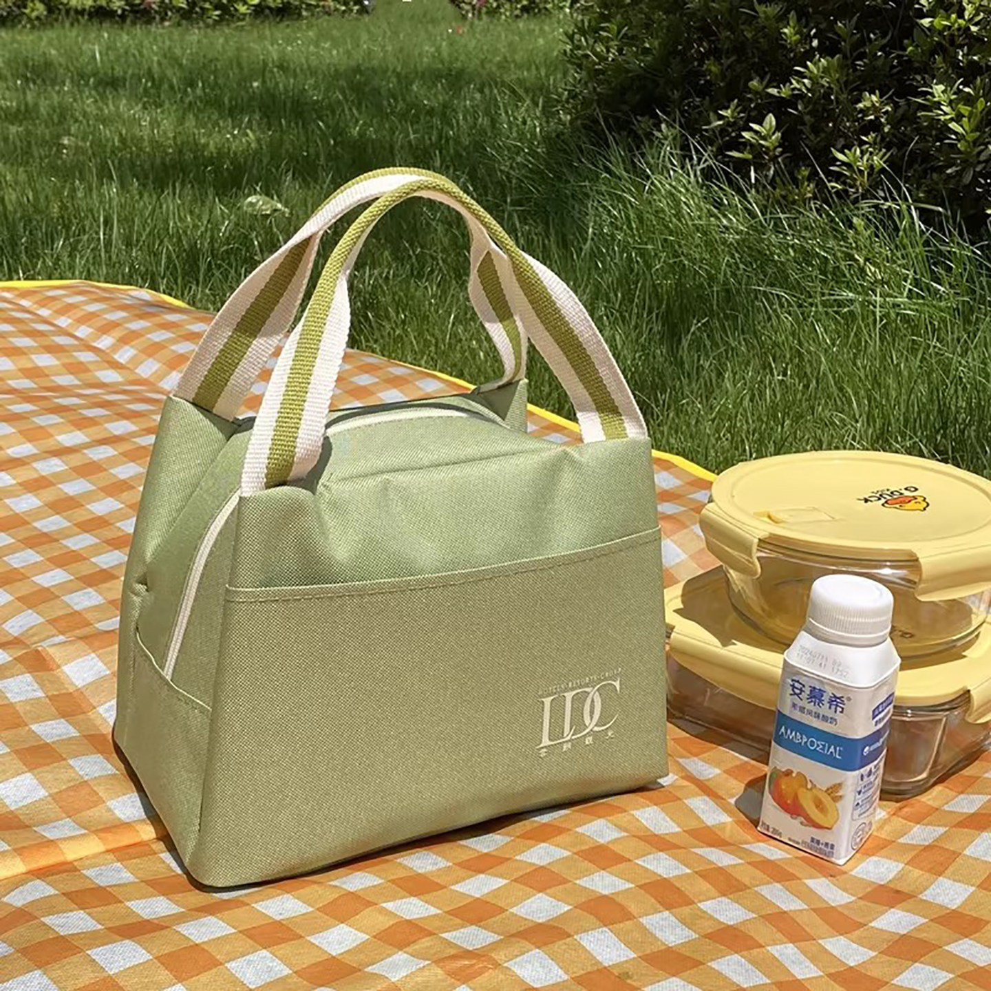 手提袋保温铝箔上班族带饭包