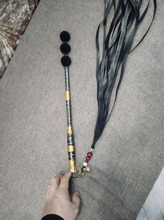 文王鼓鼓鞭藤皮鼓鞭武王鞭二神毛球鼓鞭皮头鼓鞭