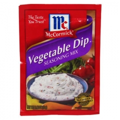 McCormick味美好Vegetable dip seasoning mix (蔬菜蘸调味料)