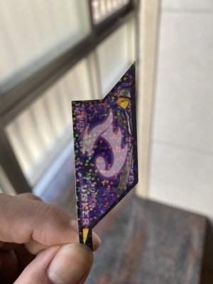 台词王牌记忆体贴纸 带人物joker记忆体贴纸,闪贴