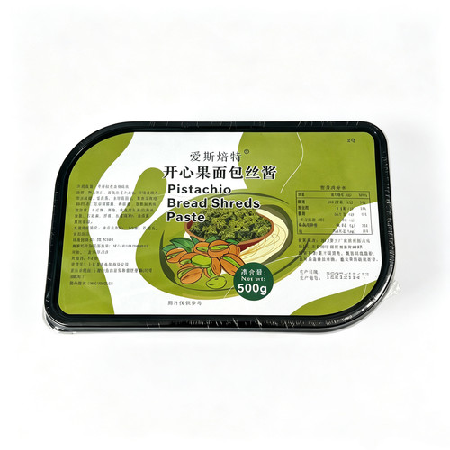爱斯焙特开心果酱千丝夹心脆网红迪拜巧克力面丝材料千丝酥面包丝