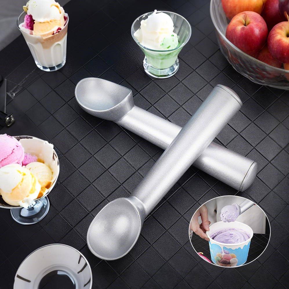 厂自融式冰淇淋勺挖球器铝合金雪糕勺甜品店挖球勺冰激凌勺子