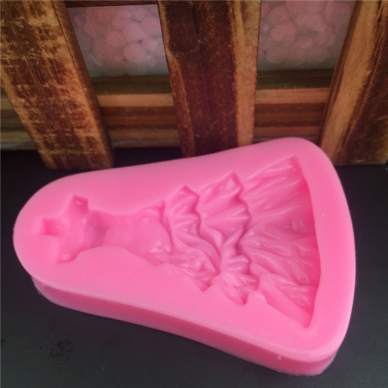 公主新娘婚纱裙翻糖蛋糕硅胶模具 抹胸裙造型模具 烘焙工具蛋糕模