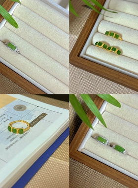 马鞍戒 | 天然和田玉碧玉无事牌戒指银镶