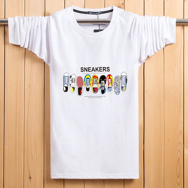 Fatty The fat Teenagers man Long sleeve T-shirt T-shirts Thin section printing Trend jacket 90-240 Pounds of loosein the Men's clothing, T-shirt  category - from Buy2taobao.com to provide professional Taobao agent buy service