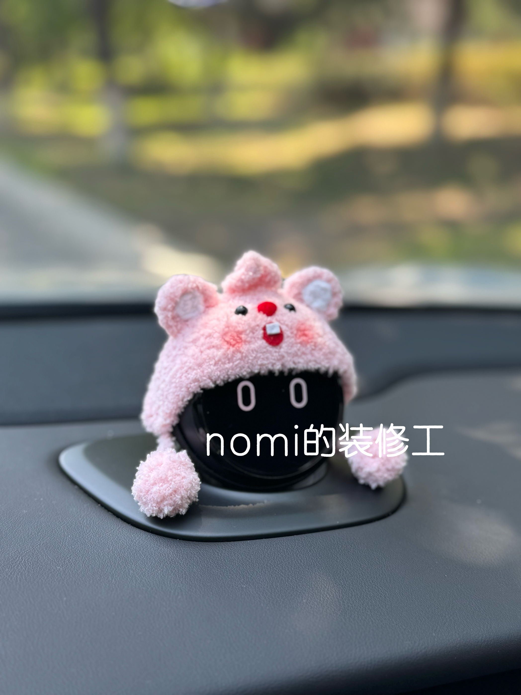 蔚来汽车nomi帽子loopy露比1/2/3代通用问界智界极克eva音响帽子