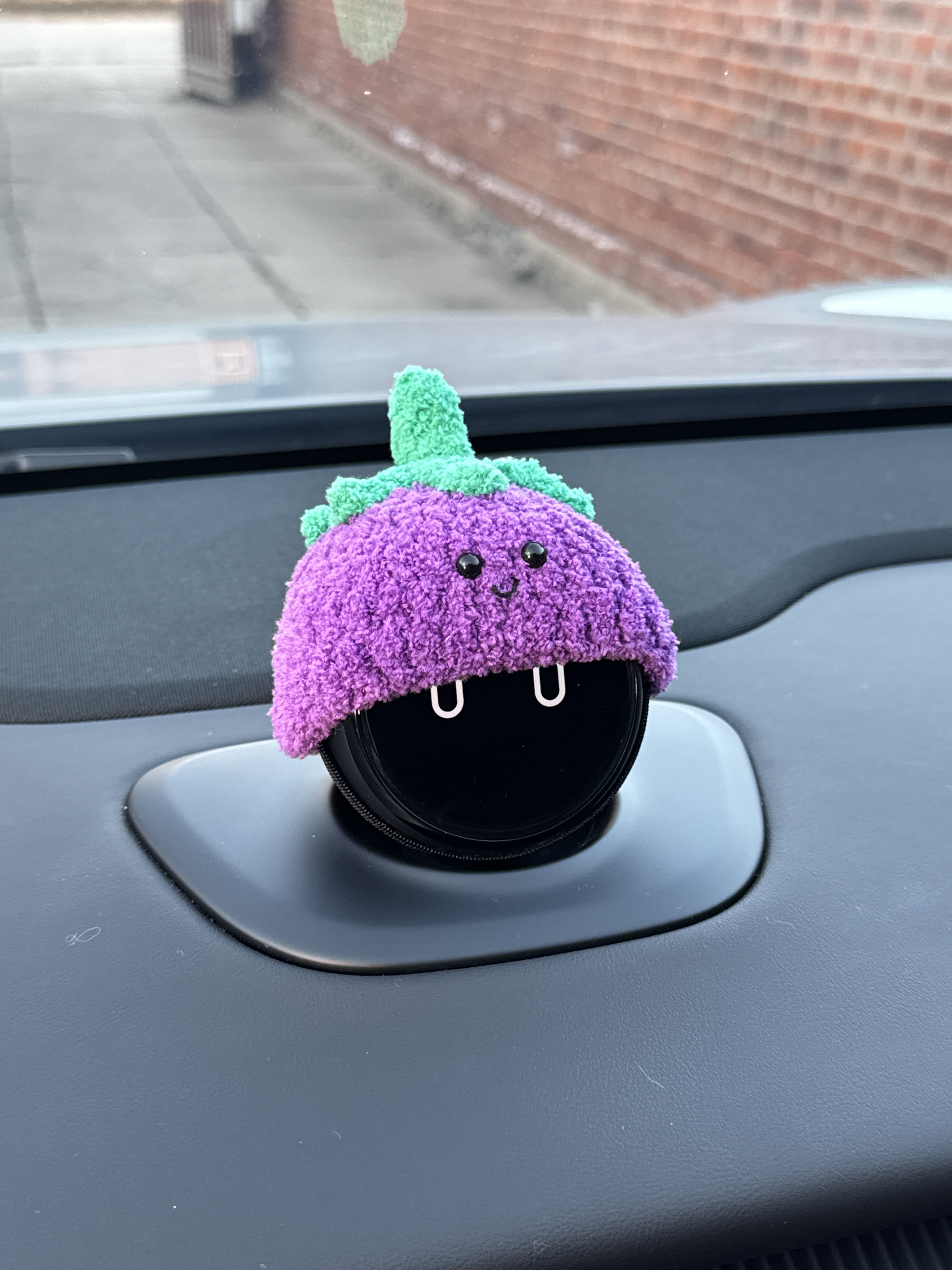 蔚来汽车nomi帽子  水果蔬菜合集 nomi紫色帽子