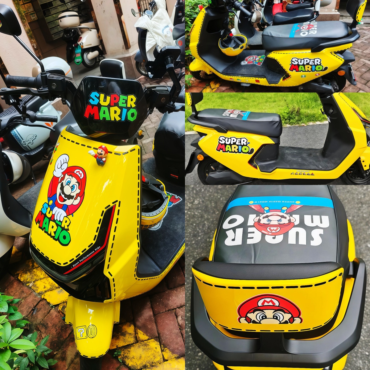 适用雅迪T35和成天下电动车贴纸