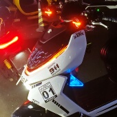 MAX AE5ipro 适用极核AE4 AE7变形金刚改装 饰贴纸摩托赛车拉花