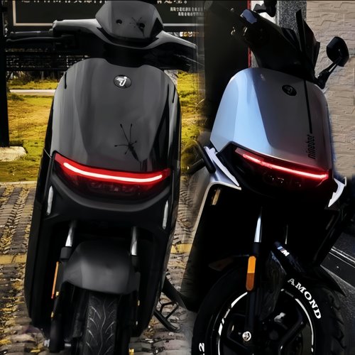 适用九号25款N系列M3/95C+MAXM85C+变改色大灯膜保护电动车贴配件