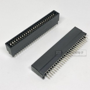 NDK 30PCB金手指插座无耳 TAT野口总线脚距2.54mm插槽60P总线座2