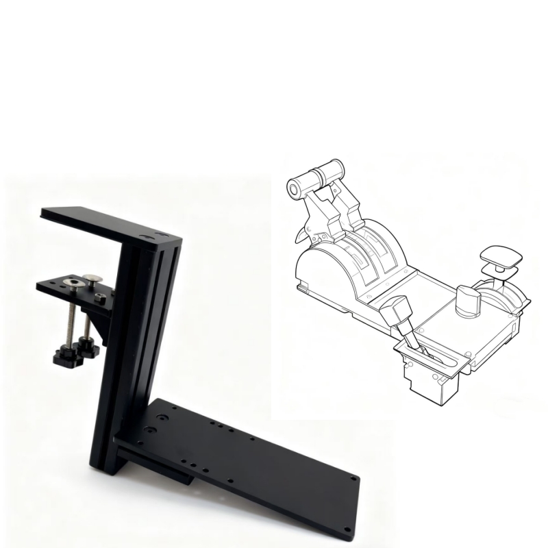 飞机哥成都翼胜小熊座a320空客油门气动构型面板桌面支架飞行摇杆