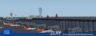 飞机哥p3dv4正版机场陕西西安咸阳国际机场zlxy 支持gsx 动态天气