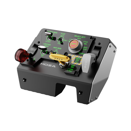 moza首款桌面型金属起降面板