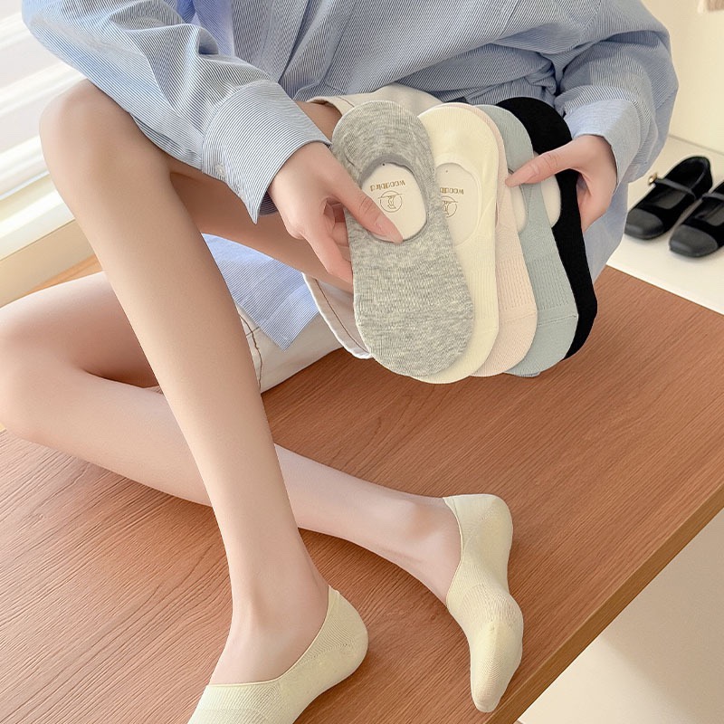 xsms浅口船袜隐形百搭纯色socks