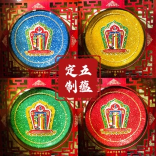 非遗传工艺金箔十相摆件家庭装修公司五色定制