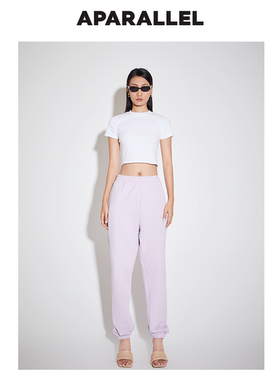 【王艳同款】纯色复古logo刺绣卫衣 / 纯色复古logo刺绣卫裤