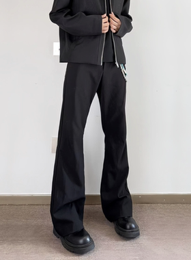 海王日记微喇西裤cleanfit西裤春夏微喇西裤男vibe风休闲显高显瘦