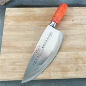 广利不锈钢锻打弯刀酒店屠卖肉刀猪肉刀牛肉刀切肉刀厨房菜刀分割