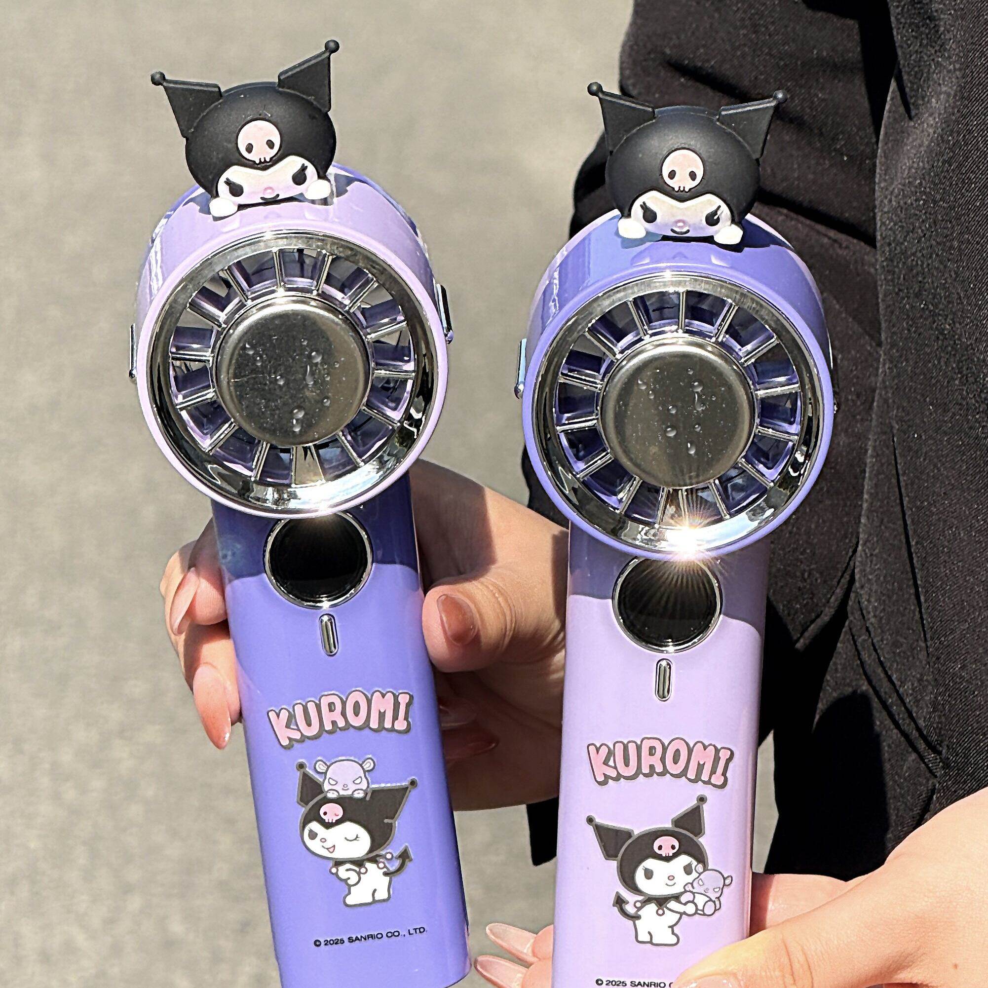 可爱制冷手持小风扇冰敷迷你便携卡通usb充电风扇学生桌面萌礼物