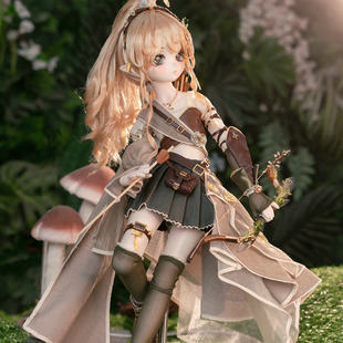 【幻之风原创设计】森见弓～精灵感游侠弓箭手bjd四分娃衣【尾款