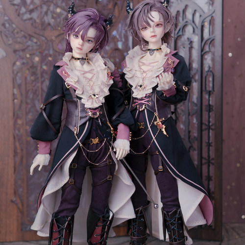 幻之风普四大四BJD娃衣燕尾西装