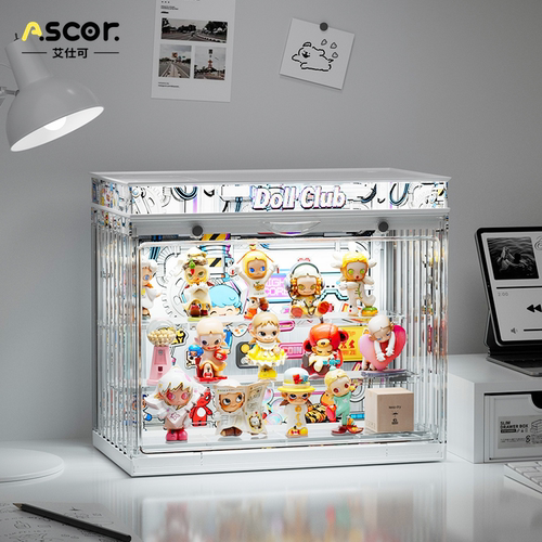 【可声控冷暖色可调】手办展示柜