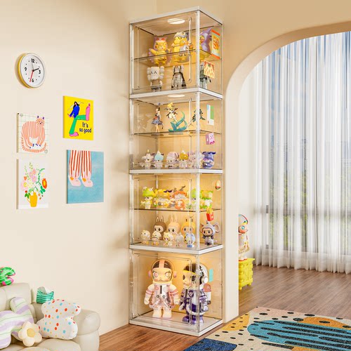 【高透手办展示柜】特厚六面全硬