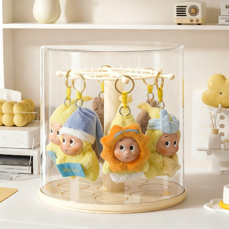 【星星人搪胶娃】盲盒收纳展示盒