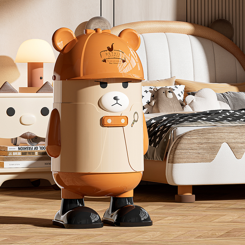 2025新款大容量翻盖垃圾桶